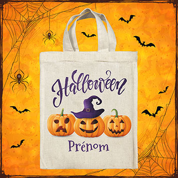 Sacs d'Halloween personnalisables