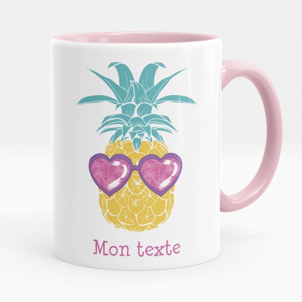 Personalisierte Tasse - Ananas