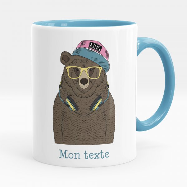 Personalisierte Tasse - Bär Musik