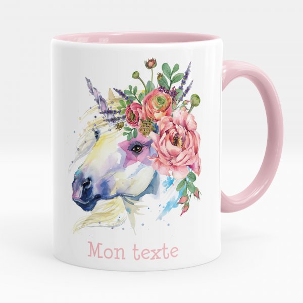 Personalisierte Tasse - Einhorn