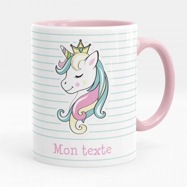 Personalisierte Tasse - Einhornprinzessin