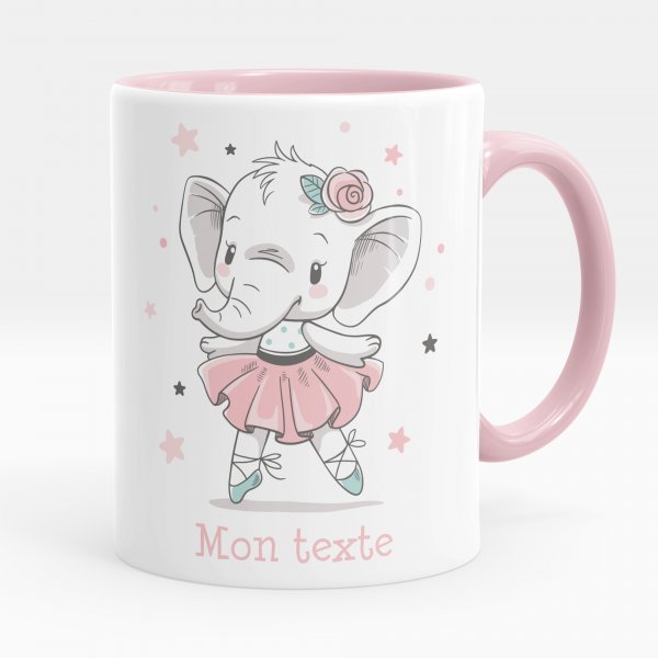 Personalisierte Tasse - Elefantentänzerin