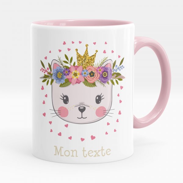 Personalisierte Tasse - Kätzchenprinzessin