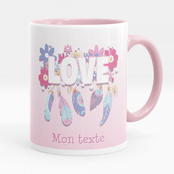 Personalisierte Tasse - Love Indianer