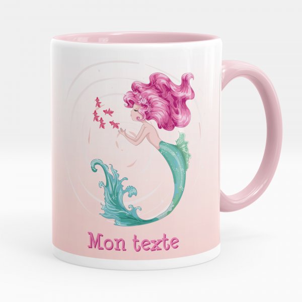 Personalisierte Tasse - Meerjungfrau