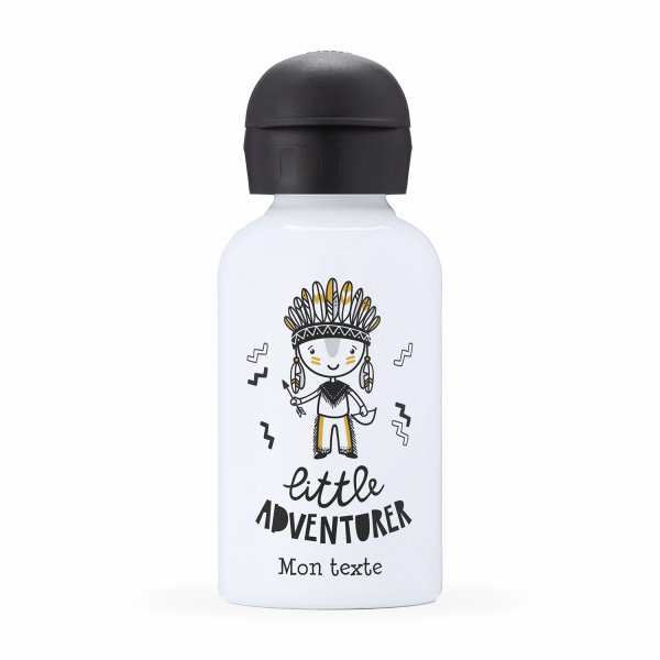 Personalisierte Thermosflasche für Kinder - Little adventurer