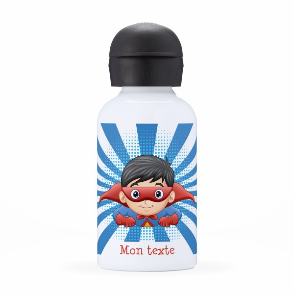 Personalisierte Thermosflasche für Kinder - Superheld