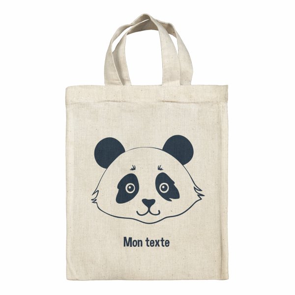 Personalisierte Tragetasche Lunchbox - Panda