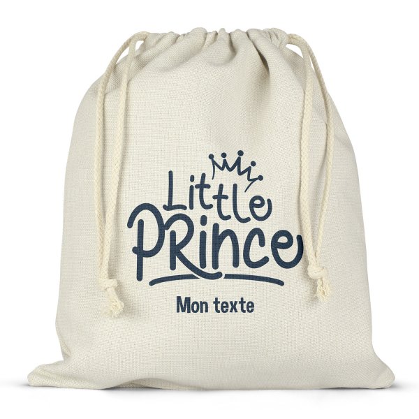 Personalisierter Lunchbox-Beutel mit Schnüren - Little Prince